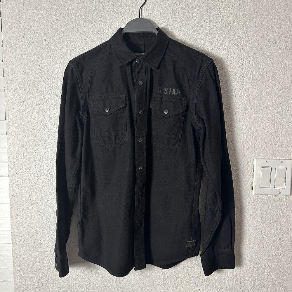 G-STAR RAW DENIM SHIRT CARGO LINE SIZE SMALL